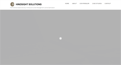 Desktop Screenshot of hindsightsolutions.com